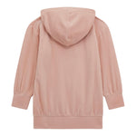 GUESS abito manica lunga con cappuccio e logo Rosa per Bambina N4BK12KCH92 ROSA GUESS 