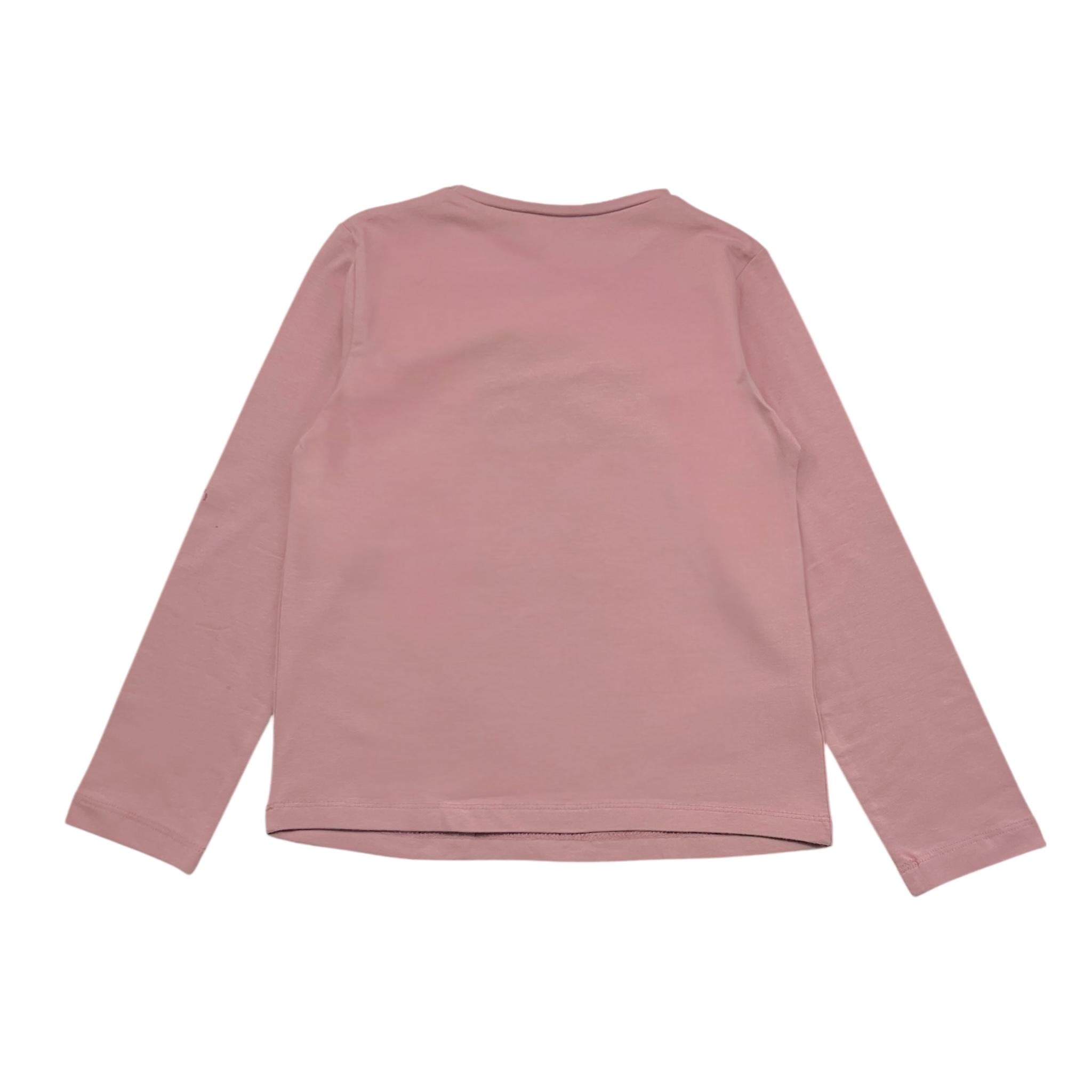 MAYORAL shirt gircollo tinta unita con stampa Rosa per Neonata 178N ROSA MAYORAL 