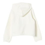 LIU JO felpa tinta unita con cappuccio e stampa Bianco per Bambina KF4059 BIANCO LIU JO 