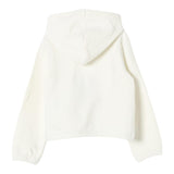 LIU JO felpa tinta unita con cappuccio e stampa Bianco per Bambina KF4059 BIANCO LIU JO 