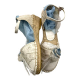Juana Sanchez Schlichte Espadrilles mit cremefarbenen Applikationen für Mädchen