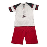 Yours Complete T-Shirt-Bermuda Weiß für Kinder