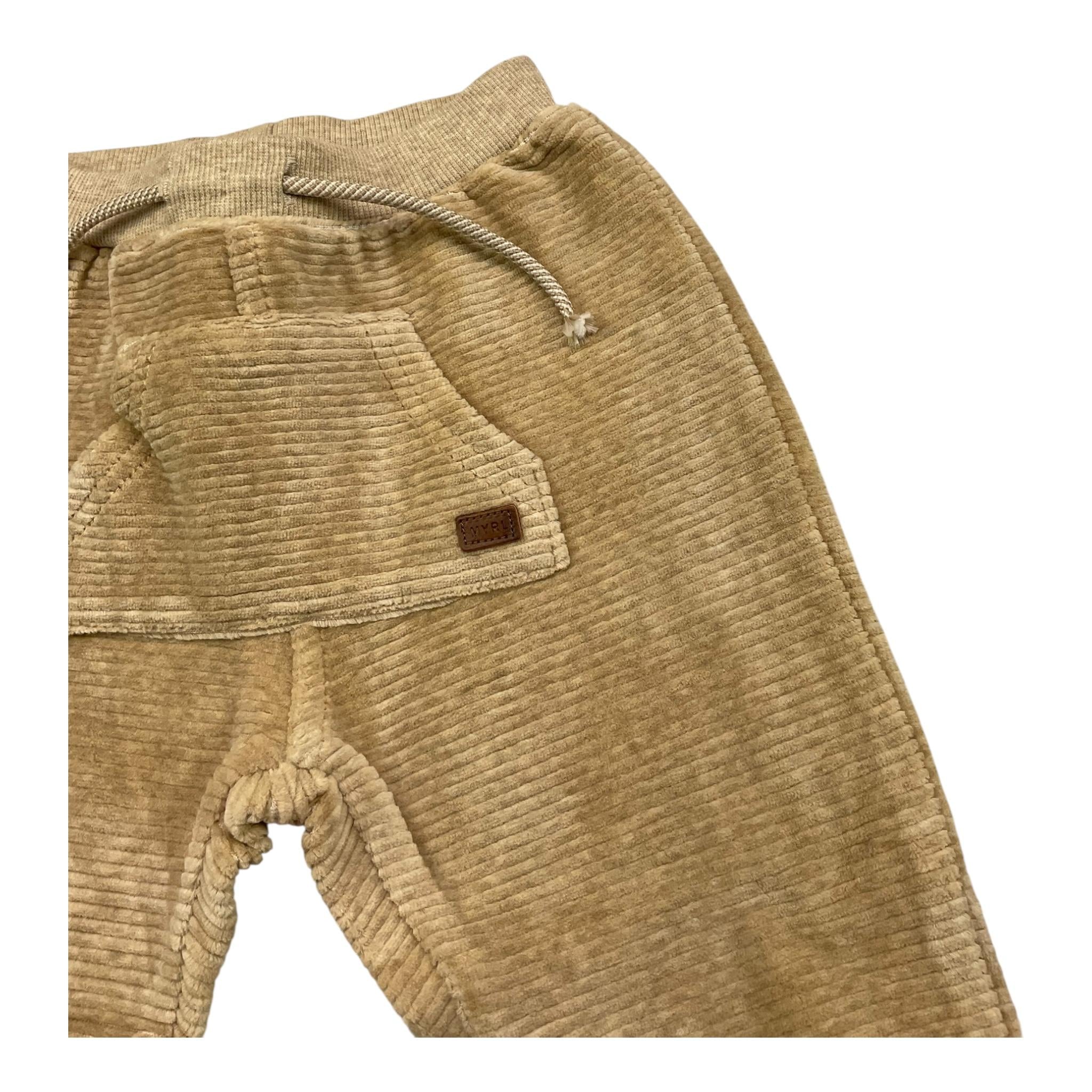 MAYORAL pantalone tinta unita in velluto Beige per Neonato 2525 BEIGE MAYORAL 