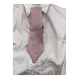 Fun & Fun Camicia Mezza Manica Tinta Unita con Cravatta per Bambina FBSH01365 BIANCO FUN & FUN 