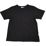 Paolo Pecora T-Shirt Girocollo Tinta Unita con Taschino per Bambino PP4370 NERO PAOLO PECORA 