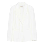 Twinset Giacca Tinta Unita con Bottoni per Bambina 251GJ2QNA BIANCO TWINSET 