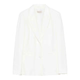 Twinset Giacca Tinta Unita con Bottoni per Bambina 251GJ2QNA BIANCO TWINSET 