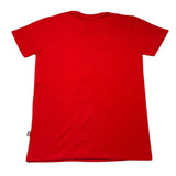Daniele Alessandrini T-Shirt Rundhalsausschnitt Einfarbig Logo Rot Für Kinder