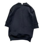 DSQUARED2 abito tinta unita girocollo Nero per Neonata DQ2493 NERO DSQUARED2 