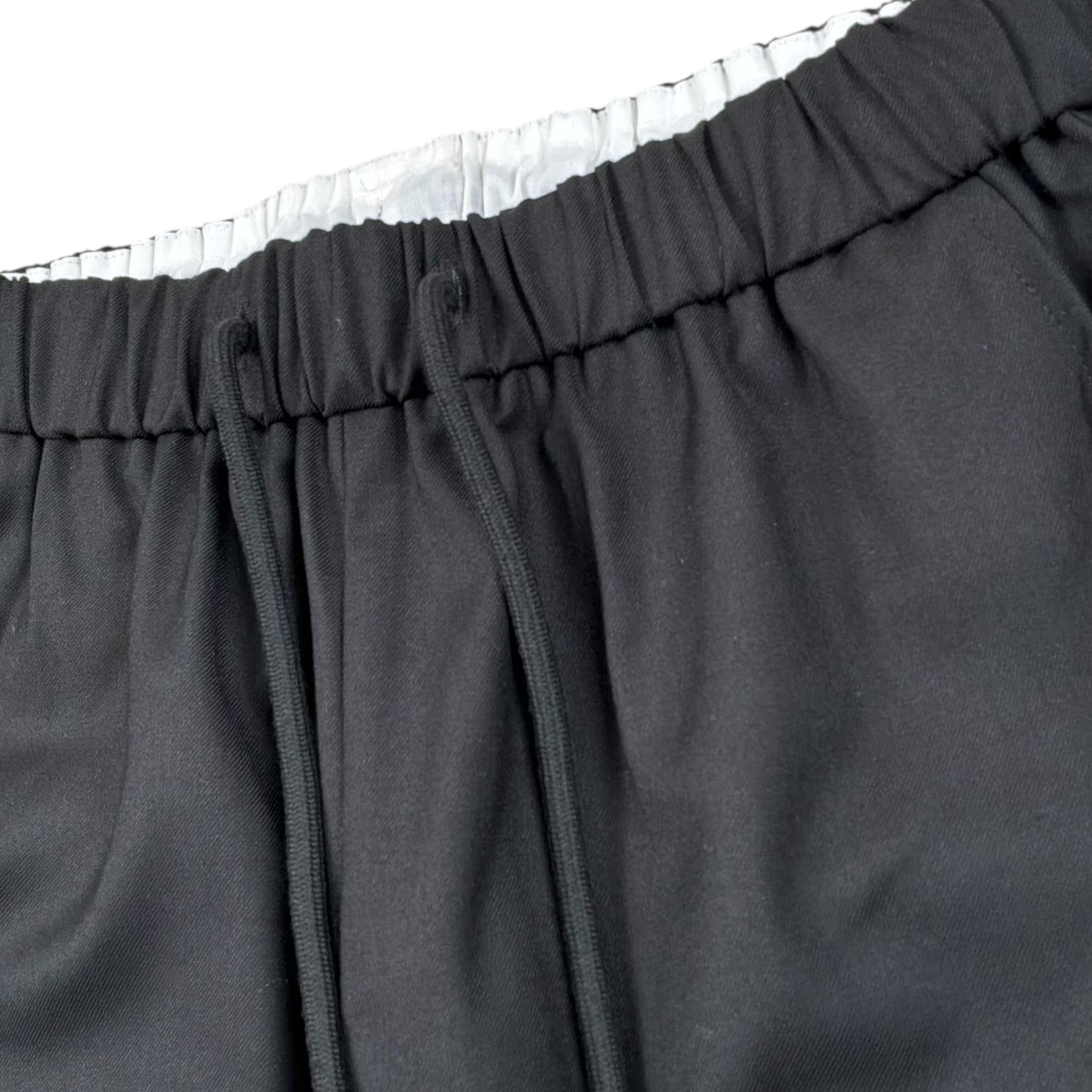 John Richmond Bermuda Tinta Unita con Elastico In Vita per Bambino RBP26242BE NERO JOHN RICHMOND 