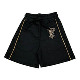 Frwrd Clothing Bermuda Tinta Unita con Elastico In Vita per Neonato KB003 NERO FRWRD CLOTHING 