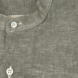 Louis Dieudonne' Camicia Tinta Unita Mezza Manica con Collo Coreano per Bambino DJDJJ GRIGIO LOUIS DIEUDONNE' 