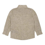 Trussardi Camicia Manica Lunga Tinta Unita con Colletto Coreano per Neonato TIP25042CAX SABBIA TRUSSARDI 