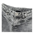 Marc Ellis Short In Denim Tinta Unita per Bambina JMJS00090 GRIGIO MARC ELLIS 
