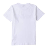 Sarabanda T-Shirt Girocollo Tinta Unita con Stampa per Bambino 0B735 BIANCO SARABANDA 