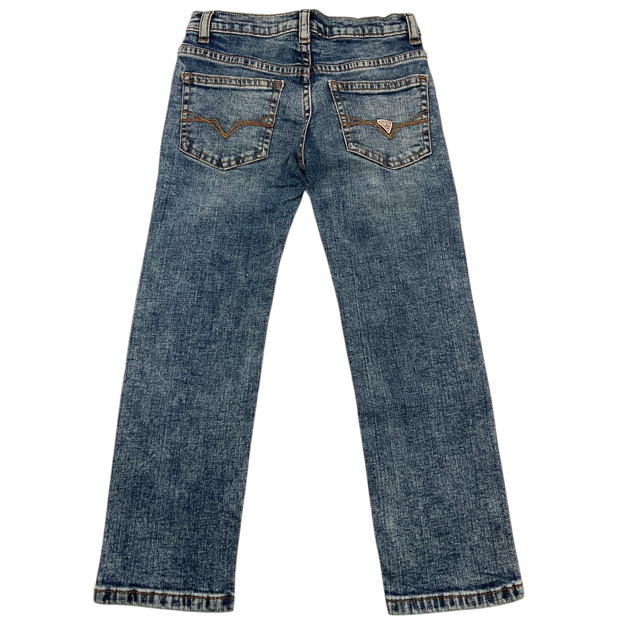 GUESS jeans tinta unita con girovita regolabile Azzurro per Bambino N4YA08D52Z0 AZZURRO GUESS 