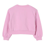 MARNI felpa girocollo tinta unita con stampa Rosa per Bambina M01193 ROSA MARNI 