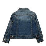 Daniele Alessandrini Giubbino In Denim Tinta Unita con Bottoni per Neonato 1295OD0894X BLU DANIELE ALESSANDRINI 