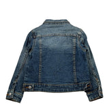 Daniele Alessandrini Giubbino In Denim Tinta Unita con Bottoni per Neonato 1295OD0894X BLU DANIELE ALESSANDRINI 