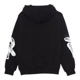 DISCLAIMER felpa con cappuccio tinta unita e stampa Nero per Bambino 24IDK58242X NERO DISCLAIMER 