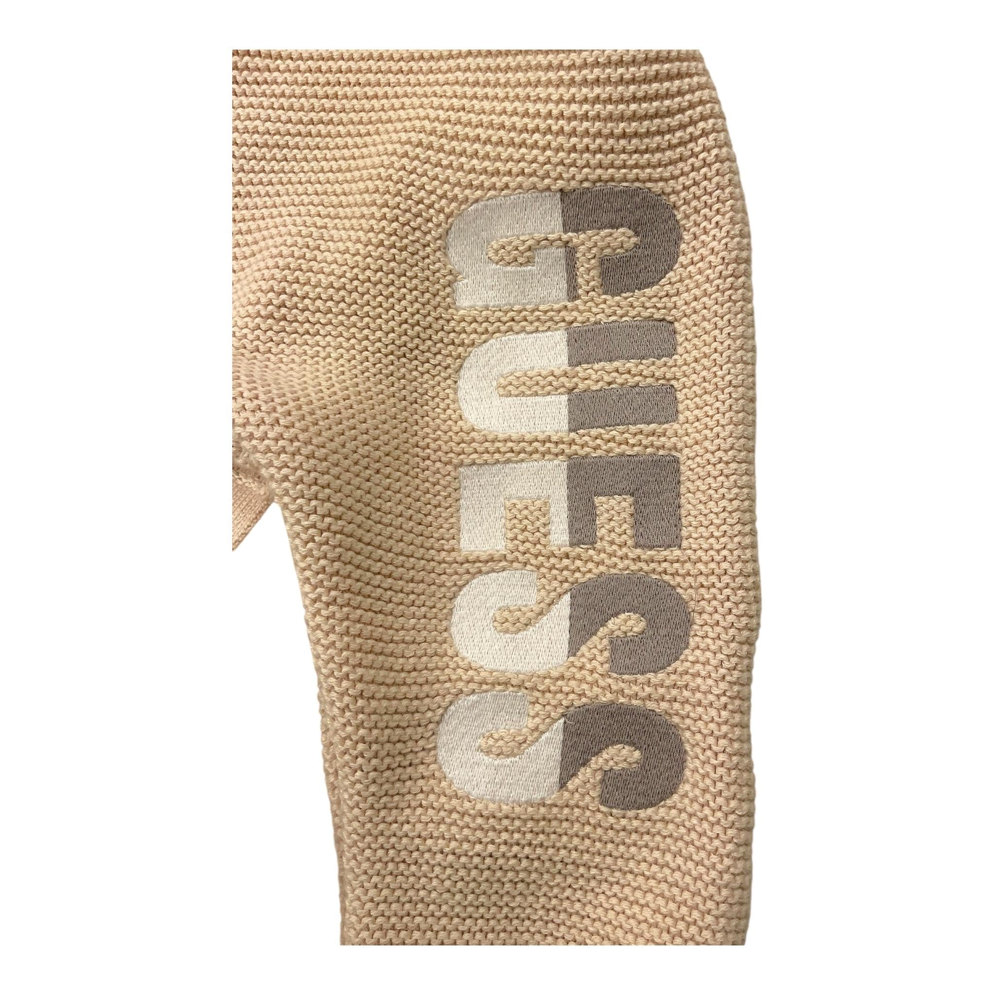 GUESS completo 2pz shirt-salopette bicolore Beige per Neonata P4YG12K6YW0 BEIGE GUESS 