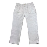 Jeckerson Plain Pants mit verstellbarer Taille in Weiß für Neugeborene