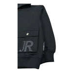 John Richmond Felpa Chiusa con Cappuccio Tinta Unita per Bambino RBP26051FE NERO JOHN RICHMOND 