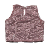 Lu Lu By Miss Grant Canotta tinta unita con Paillettes Rosa per Bambina LL3477X ROSA LU LU BY MISS GRANT 