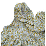 Magil Abito Giromanica tinta unita Fantasia Floreale Bianco per Neonata FN30074 BIANCO MAGIL 