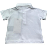 Trussardi Polo Mezza Manica Tinta Unita con Logo per Neonato TIP26002PO BIANCO TRUSSARDI 