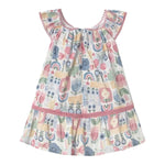 Mayoral Abito Giromanica Tinta Unita con Stampe per Neonata 1917 BIANCO MAYORAL 