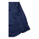 EMPORIO ARMANI camicia manica lunga tinta unita con logo Blu per Bambino 6L4C86 BLU EMPORIO ARMANI 