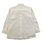 CESARE PACIOTTI camicia manica lunga tinta unita cn ricamo logo Bianco per Bambino CMP2322B BIANCO CESARE PACIOTTI 