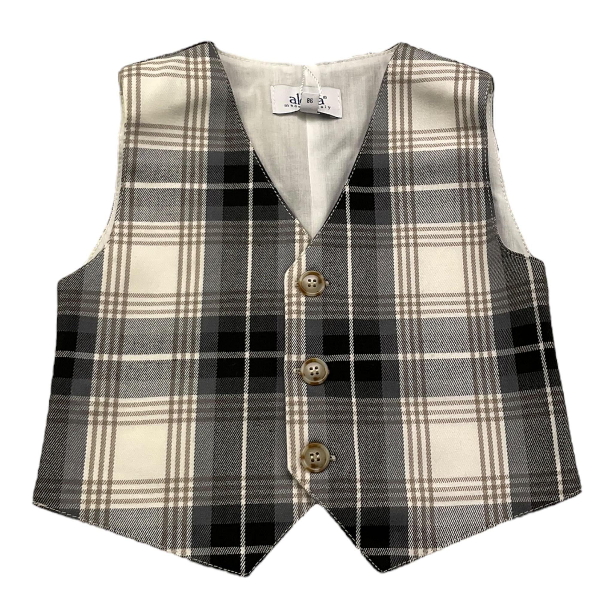 ALETTA gilet stampa fantasia  Blu per Neonato M220421 BLU ALETTA 