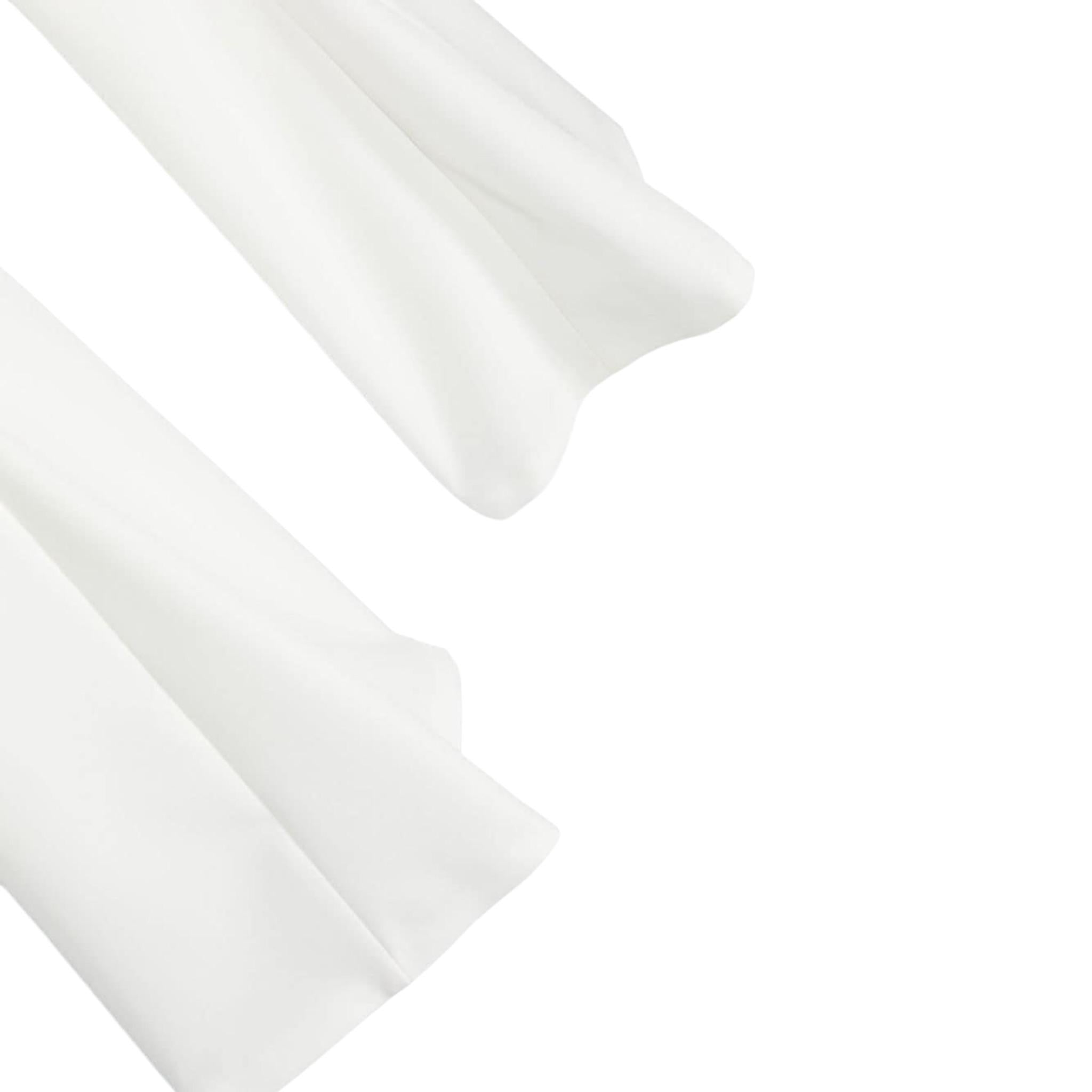 Miss Blumarine Pantalone Tinta Unita Modello Zampa per Bambina IA4020 PANNA MISS BLUMARINE 