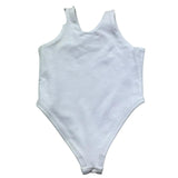 John Richmond Costume Intero Tinta Unita con Logo per Neonata RIP26039CO BIANCO JOHN RICHMOND 