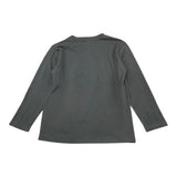 PAOLO PECORA shirt girocollo tinta unita con stampa Grigio per Bambino PP4157 GRIGIO PAOLO PECORA 