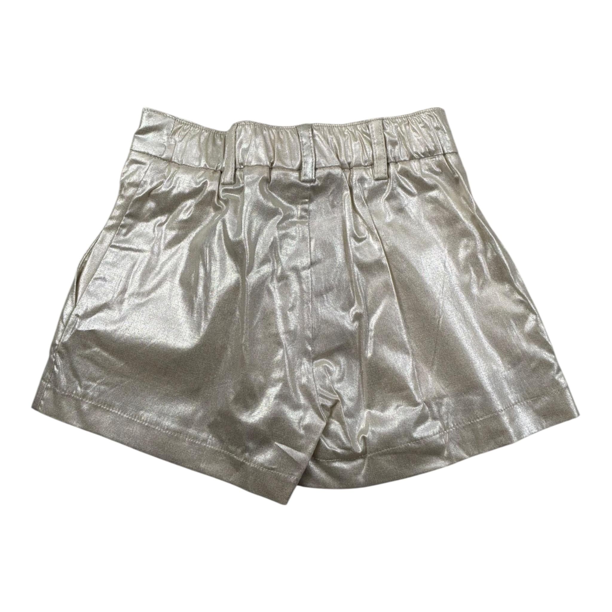 Miss Grant Short tinta unita con Elastico In Vita Oro per Bambina MG1321 ORO MISS GRANT 