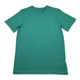 Calvin Klein T-Shirt Girocollo tinta unita con Logo Verde per Bambino IB02444T VERDE CALVIN KLEIN 