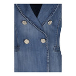 Fun & Fun Giacca In Denim Tinta Unita per Bambina FNJJK16541 BLU FUN & FUN 