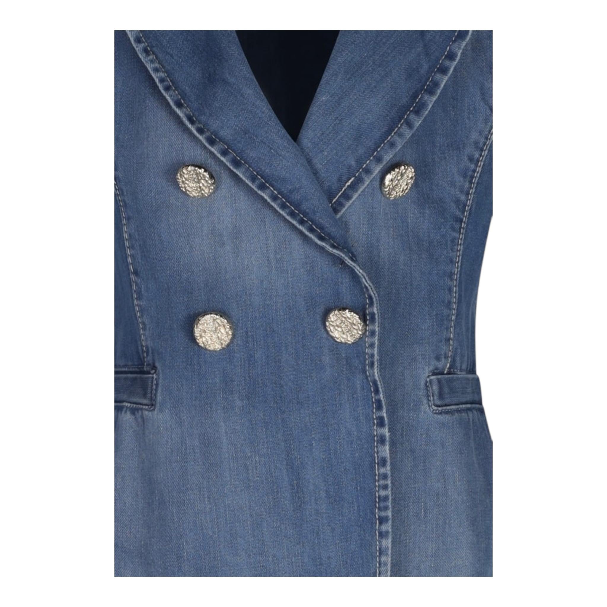 Fun & Fun Giacca In Denim Tinta Unita per Bambina FNJJK16541 BLU FUN & FUN 