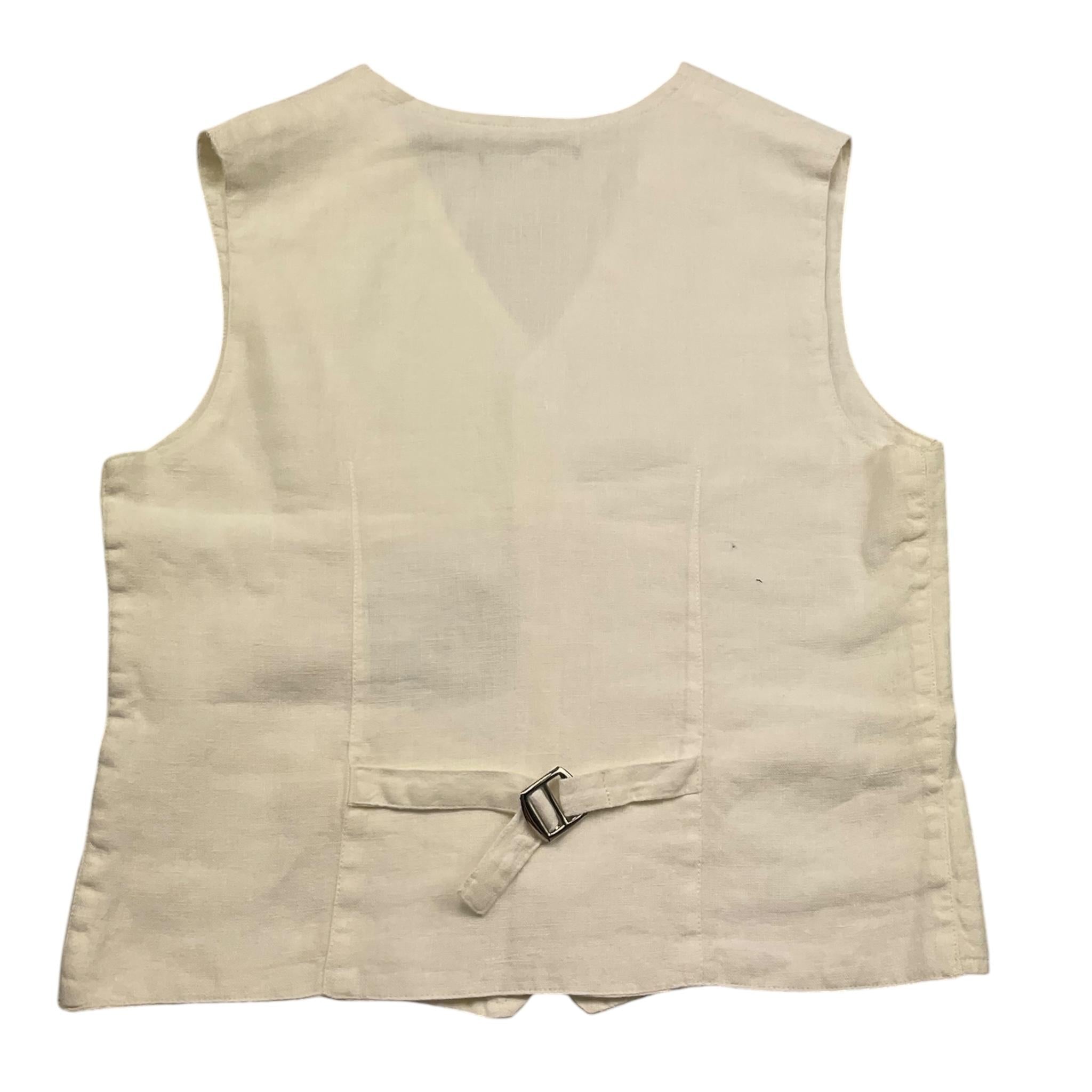 Quick Being Gilet Tinta Unita per Bambino JT1923 PANNA QUICK BEING 