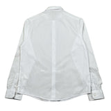 Daniele Alessandrini Camicia Manica Lunga Tinta Unita con Stampa per Bambino 1235C1218 BIANCO DANIELE ALESSANDRINI 