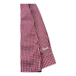 Saint Barth Camicia Manica Lunga Fantasia Quadretti per Bambina COTTON ROSSO SAINT BARTH 