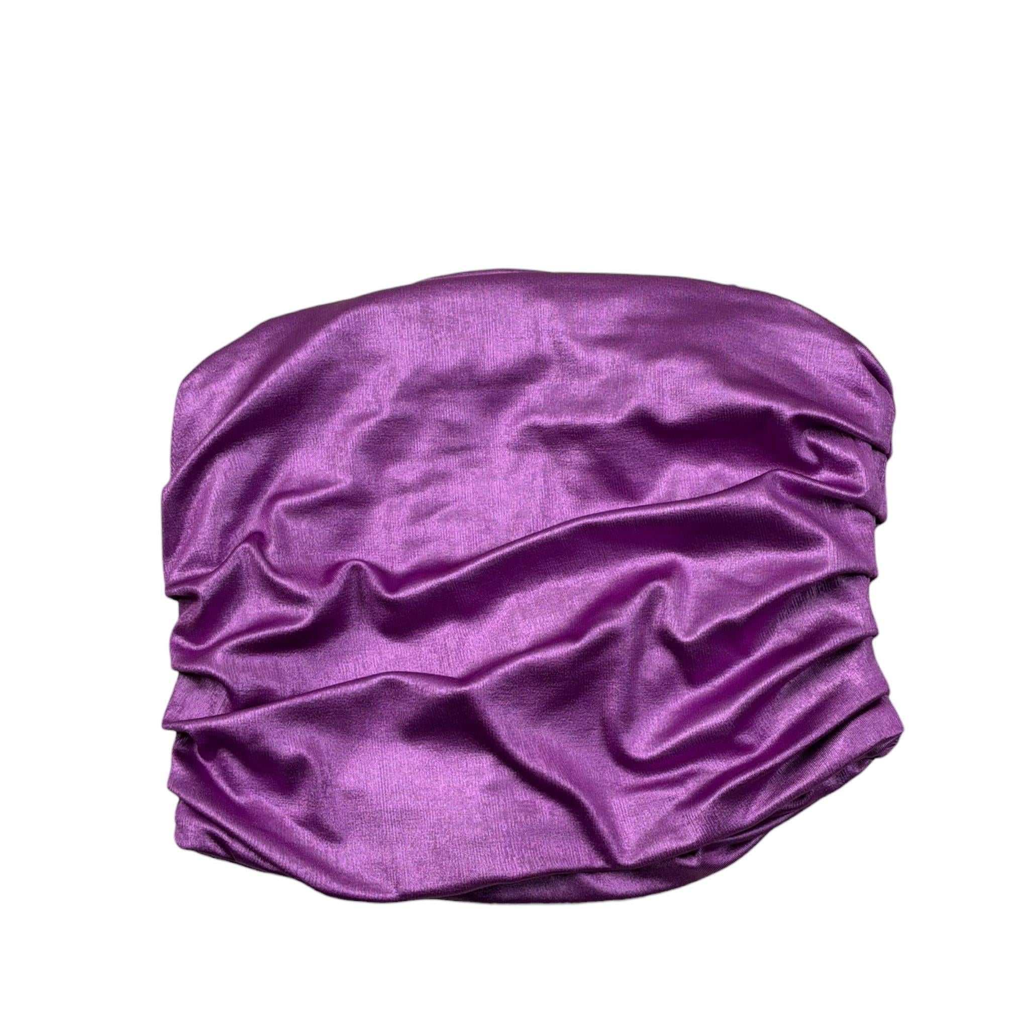 Fun & Fun Top Fascia Tinta Unita per Bambina FNCJTP16717XX VIOLA FUN & FUN 