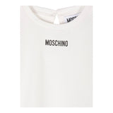 MOSCHINO completo 2 pezzi salopette-shirt Azzurro per Neonata MDK02S AZZURRO MOSCHINO 