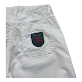 Trussardi Bermuda Tinta Unita con Girovita Regolabile per Bambino TBP26033BE BIANCO TRUSSARDI 