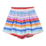 Missoni Short Multicolor mit elastischer Taille Multicolor für Mädchen