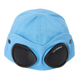 CP Company Schlichte Cap mit blauem Logo-Print für Kinder