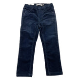 NAME.IT pantalone tinta unita in camoscio Blu per Neonato 13167413 BLU NAME.IT 